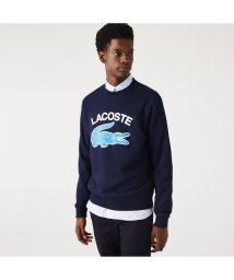 LACOSTE Mens/ビッグクロックカレッジロゴクルーネックスウェット/505172682