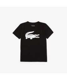 LACOSTE KIDS(ラコステ　キッズ)/ウルトラドライクロックプリント　キッズTシャツ/ブラック