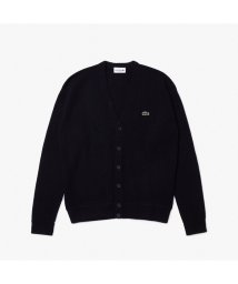 LACOSTE Mens/ガーター編みVネックカーディガン/505172833