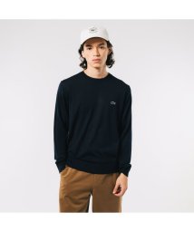 LACOSTE Mens(ラコステ　メンズ)/ウォッシャブルウールクルーネックニットセーター/ネイビー