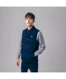 LACOSTE Mens(ラコステ　メンズ)/ピケダウンベスト/ネイビー