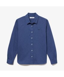 LACOSTE(ラコステ)/インディゴライクニットシャツ/ブルー