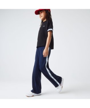 LACOSTE KIDS/ブランドテーピングGIRLSストレートジョガーパンツ/505172942