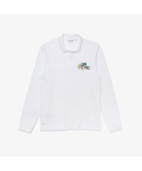 LACOSTE Mens(ラコステ　メンズ)/メイドインフランスオーガニックコットンポロシャツ/ホワイト