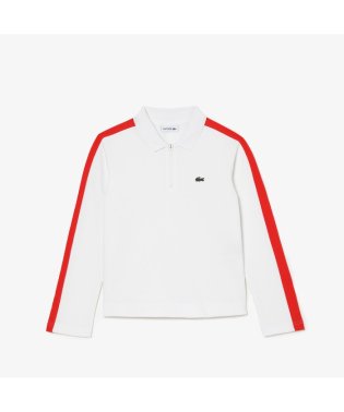 LACOSTE KIDS/ハーフジップアップKID長袖ポロシャツ/505173003