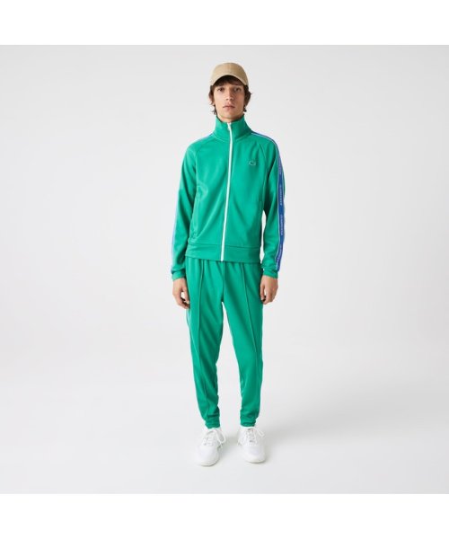 LACOSTE Mens(ラコステ　メンズ)/ヘリテージマッシュアップトラックジャケット/エメラルド