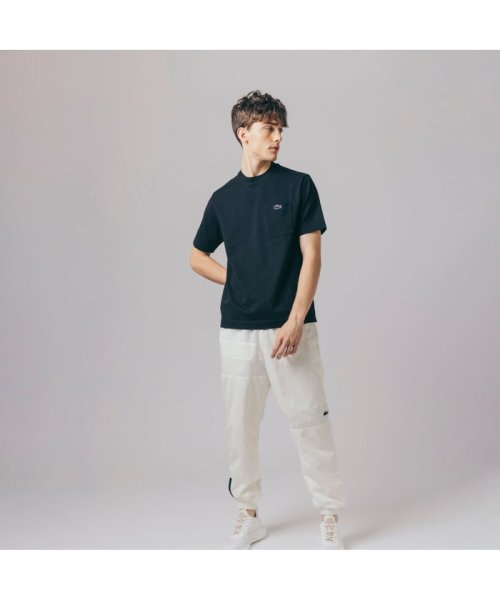 LACOSTE Mens(ラコステ　メンズ)/アウトラインクロックポケットTシャツ/ブラック