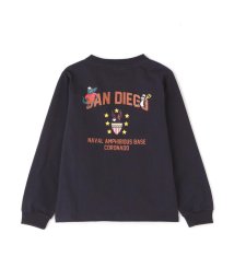 AVIREX(AVIREX)/《KIDS》L/S SAN DIEGO POCEKT T－SHIRT/サンディエゴ ポケット Tシャツ/キッズ/ネイビー