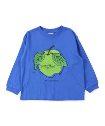 GROOVY COLORS(グルービーカラーズ)/天竺 ASTOUNDING APPLE 長袖Tシャツ/ブルー