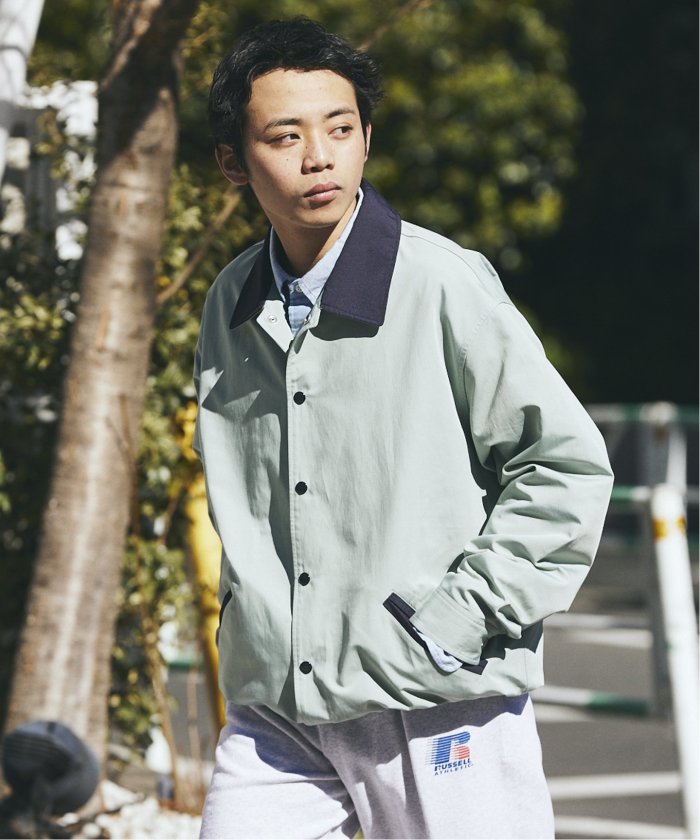 Champion×relume 別注 チャンピオン ボア コーチジャケット