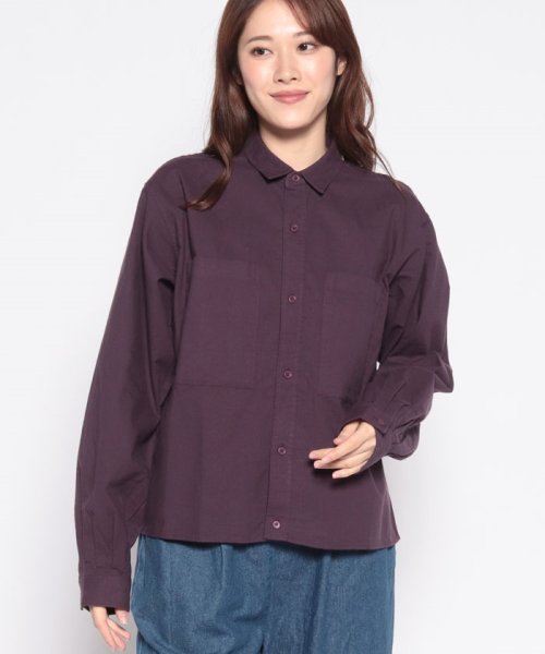 LEVI’S OUTLET(リーバイスアウトレット)/LMC BISHOP BLOUSE PLUM PERFECT/パープル