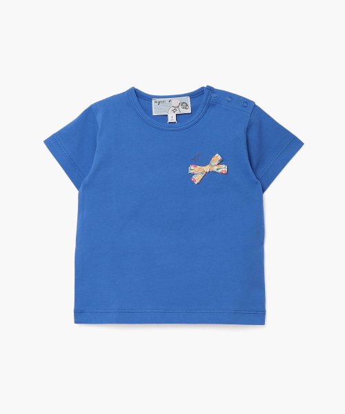 agnes b. BABY OUTLET(アニエスベー　ベビー　アウトレット)/【Outlet】SDY0 L TS ベビー Tシャツ/ブルー系その他