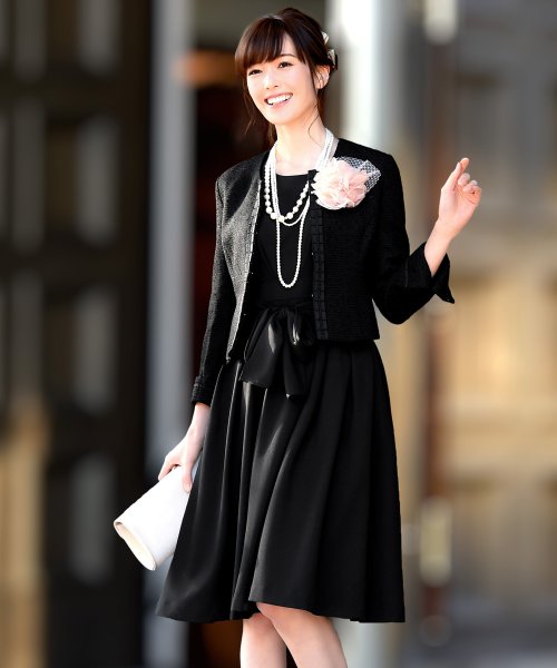 ワンピース＆ジャケットアンサンブルスーツセット「SU509」(505167665  