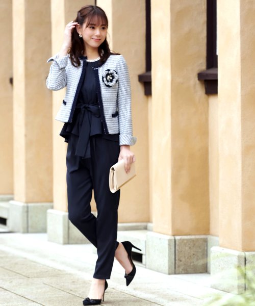 パンツスーツアンサンブルセット「SU507」(505167667) | ルイルエ  