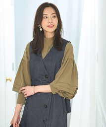 RUIRUE BOUTIQUE/マルチwaySTYLE タックブラウス＆プリーツヘムワンピース「CSU1163」/505168029