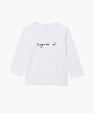 agnes b. BABY/S137 L TS ベビー ロゴTシャツ/505157221