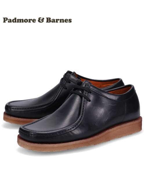 パドモア&バーンズ PADMORE&BARNES ワラビー ブーツ オリジナル メンズ ORIGINAL ブラック 黒 P204 ORIGINAL パドモア&バーンズ PADMORE&BARNES オリジナル