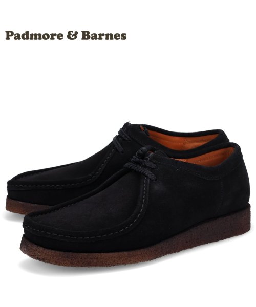 パドモア&バーンズ PADMORE&BARNES ワラビー ブーツ オリジナル メンズ ORIGINAL ブラック 黒 P204 ORIGINAL パドモア&バーンズ PADMORE&BARNES オリジナル
