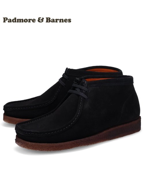 PADMORE&BARNES(パドモアアンドバーンズ)/パドモア&バーンズ PADMORE&BARNES ワラビー ブーツ オリジナル メンズ ORIGINAL BOOT ブラック 黒 P404/その他
