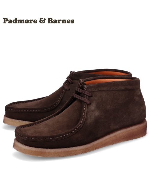 パドモア&バーンズ PADMORE&BARNES ワラビー ブーツ オリジナル メンズ ORIGINAL BOOT ブラウン P404 K1488529026(11328円)