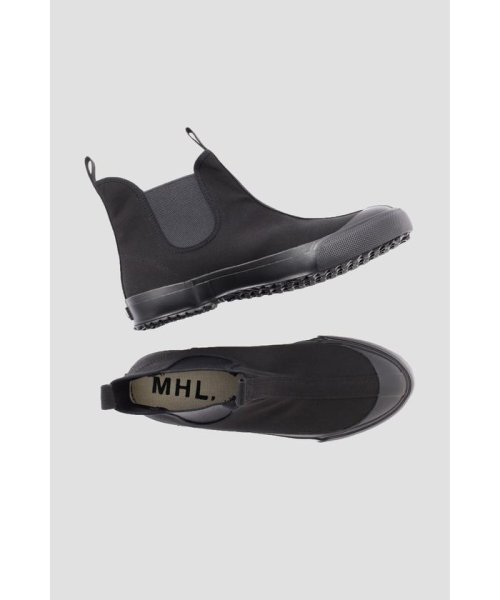 MHL.(エムエイチエル)/CHELSEA BOOT/BLACK