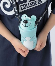 SHIPS KIDS(シップスキッズ)/thermo mug:ANIMAL BOTTLE BEAR/サックスブルー