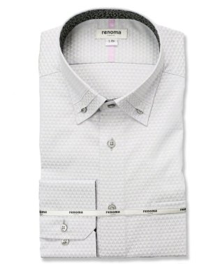 TAKA-Q/形態安定 スタンダードフィット 3枚衿ボタンダウン 長袖 シャツ メンズ ワイシャツ ビジネス yシャツ 速乾 ノーアイロン 形態安定/505179180