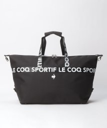 le coq sportif GOLF (ルコックスポルティフ（ゴルフ）)/ボストンバッグ (約46×26×24(cm))《再生ポリエステル》/ブラック