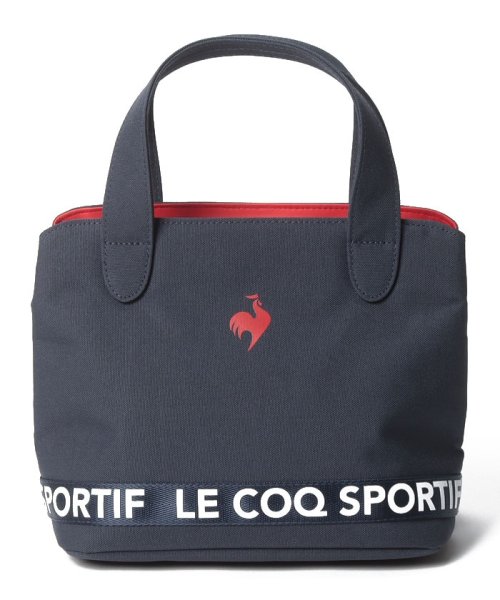 le coq sportif GOLF (ルコックスポルティフ（ゴルフ）)/カートバッグ (約23.5×21×17(cm))《再生ポリエステル》/ネイビー