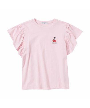 MAC HOUSE(kid's)/T－GRAPHICS ティーグラフィックス フルーツ袖フリル半袖Tシャツ MAG23124/505176098