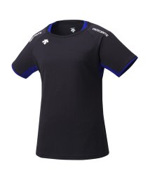 DESCENTE(デサント)/【VOLLEYBALL】半袖バレーボールシャツ/ブラック×ブルー