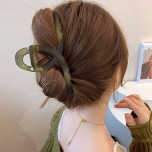 miniministore/ヘアクリップ大きめアクリルバンスクリップ/505179999