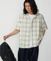 SHIPS MEN(シップス　メン)/SHIPS: MADE IN JAPAN ドライタッチ オープンカラーシャツ 23SS/オフホワイト