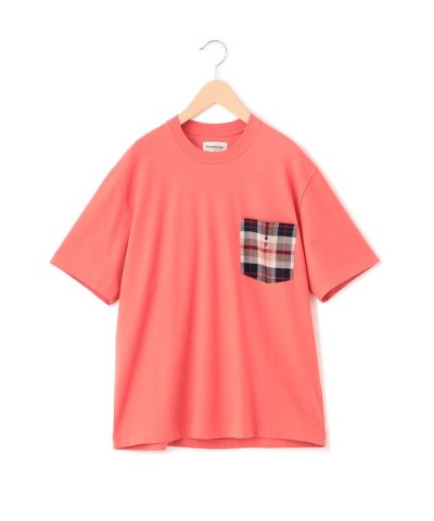 【予約販売】バッキンガムベア チェックポケット半袖Tシャツ