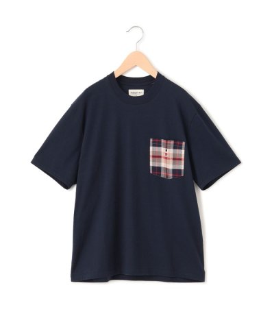 【予約販売】バッキンガムベア チェックポケット半袖Tシャツ