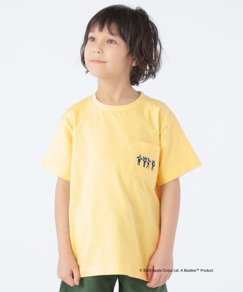 SHIPS KIDS(シップスキッズ)/SHIPS KIDS: 100～130cm /〈家族おそろい〉【THE BEATLES】TEE/クリーム