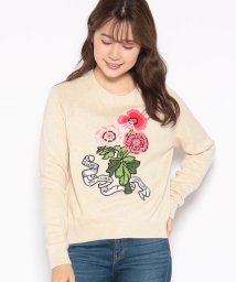 Desigual/花柄刺繍 セーター/504450961