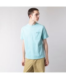 LACOSTE Mens(ラコステ　メンズ)/アウトラインクロックポケットTシャツ/アクア