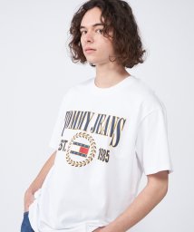 TOMMY JEANS(トミージーンズ)/リラックスプリントTシャツ/ホワイト