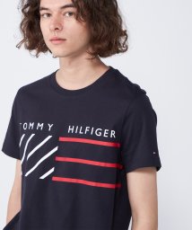 TOMMY HILFIGER/チェストストライプTシャツ/505173655