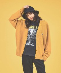 ABAHOUSE(ABAHOUSE)/【PENNEY'S / ペニーズ】THE FOX COLOR CARDIGAN/マスタード