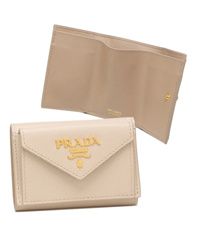 プラダ(PRADA) ピンク 三つ折り財布 | 通販・人気ランキング - 価格.com