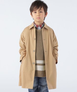 SHIPS KIDS/SHIPS KIDS:100～130cm /〈撥水〉ステンカラー コート/505183474