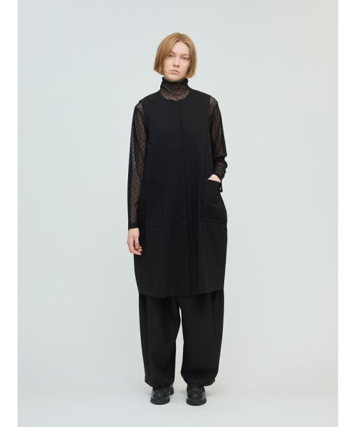 mizuiro ind フロントフライコクーンジレ 