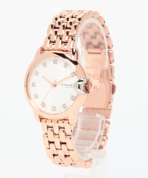 【COACH】コーチ 腕時計 レディース COACH 14503820 ARDEN アーデン 32MM クォーツ　ホワイト　ローズゴールドブレス COACH