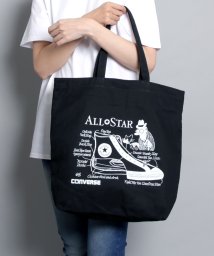 MAISON mou(メゾンムー)/【CONVERSE/コンバース】SORIMACHI GF TOTE BAG ソリマチアキラ トートバッグ/ブラック