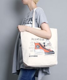 MAISON mou(メゾンムー)/【CONVERSE/コンバース】SORIMACHI GF TOTE BAG ソリマチアキラ トートバッグ/オレンジ