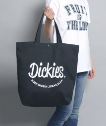 MAISON mou(メゾンムー)/【DICKIES/ディッキーズ】POP ARCH LOGO CANVAS TOTE BAG /アーチロゴキャンバストート/ブラック