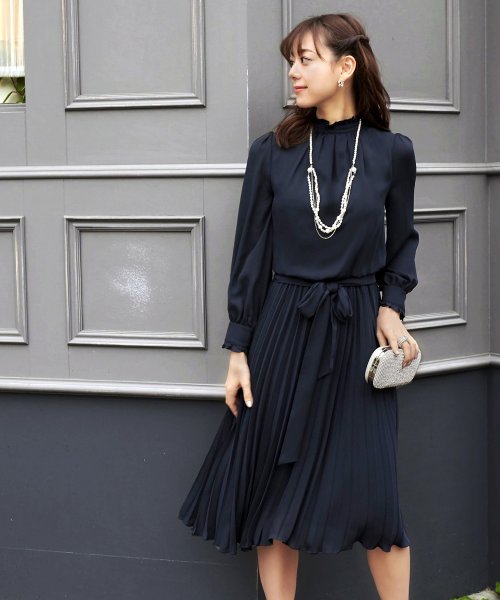 プリーツワンピースアンサンブルスーツ「SU868」(505167685) | ルイ  