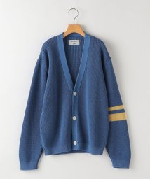 SHIPS KIDS(シップスキッズ)/【SHIPS KIDS別注】ARCH&LINE:155cm / ギマ コットン カーディガン/ブルー